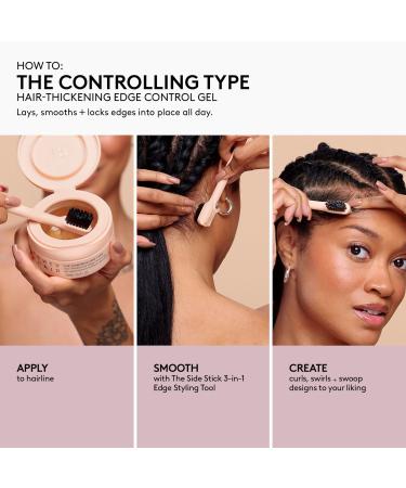 Shop Fenty Beauty by Rihanna The Controlling Type Hair-Thickening Edge Control Gel - 3.4 oz Online - Best Price & International Shipping - Buy Online on GoSupps.com