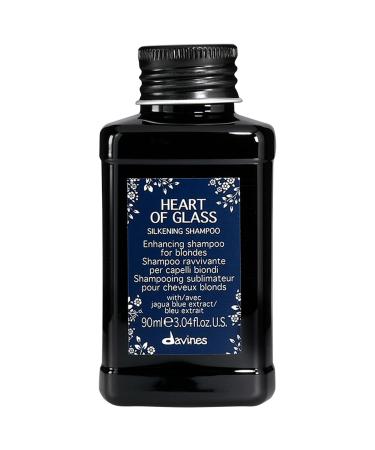 Davines Mini Heart of Glass Silkening Shampoo for Blondes - 3.04 oz/ 90 ml
