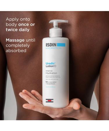 Shop ISDIN Uradin Lotion 10 Hydrating Body Lotion for Dry Skin - 13.5 oz / 400 ml Online - Best Price & International Shipping - Buy Online on GoSupps.com
