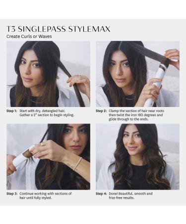 Shop T3 SinglePass StyleMax Professional 1" Flat Iron with Automated Heat Online - Best Price & International Shipping - Buy Online on GoSupps.com
