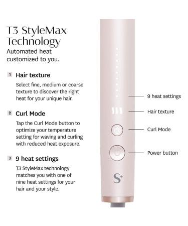 Shop T3 SinglePass StyleMax Professional 1" Flat Iron with Automated Heat Online - Best Price & International Shipping - Buy Online on GoSupps.com