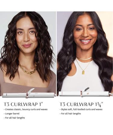 Shop T3 CurlWrap 1" Automatic Rotating Curling Iron with Longer Barrel Online - Best Price & International Shipping - Buy Online on GoSupps.com