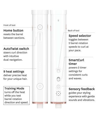 Shop T3 CurlWrap 1" Automatic Rotating Curling Iron with Longer Barrel Online - Best Price & International Shipping - Buy Online on GoSupps.com