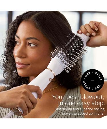 Shop T3 AireBrush One-Step Smoothing and Volumizing Hair Dryer Brush - Rose color Online - Best Price & International Shipping - Buy Online on GoSupps.com