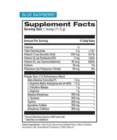Rivalus Powder Burn 2.0 44 Servings - Watermelon - Buy Online on GoSupps.com