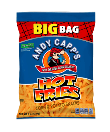 Andy Capp's Big Bag Hot Fries - 8 oz