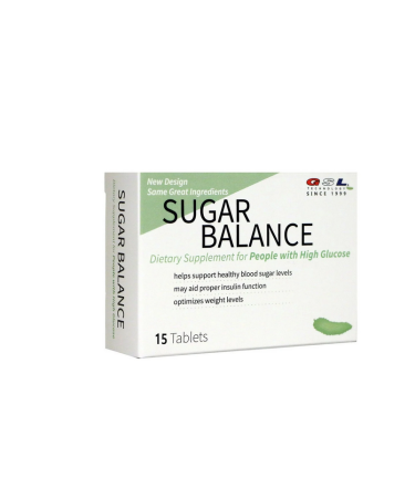 GSL Technology Sugar Balance Supplement-Promotes Healthy Glucose Levels-Total 4 Boxes-60 Tablets
