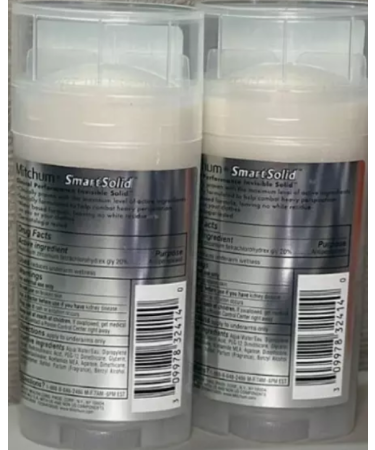 Mitchum Smart Solid Unscented Anti-Perspirant Deodorant 2.50 oz (Pack of 12) - Buy Online on GoSupps.com