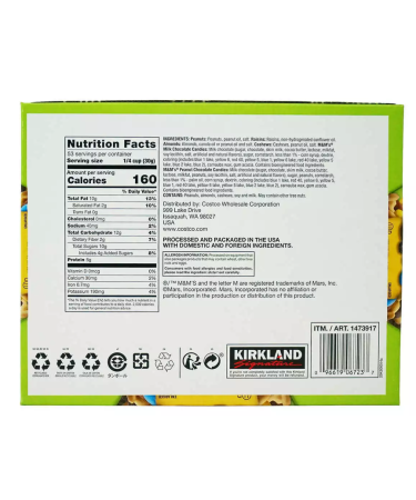 Kirkland Signature Trail Mix Snack Packs 2oz (Pack of 28) - Delicious and Convenient Snacking Option! - Buy Online on GoSupps.com