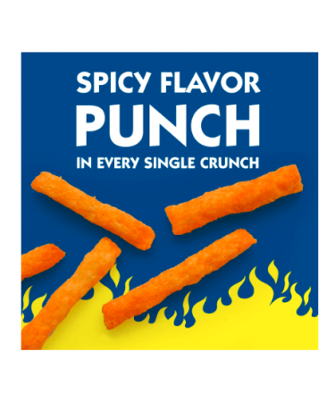Andy Capp's Big Bag Hot Fries - 8 oz | Crunchy Snack for Spicy Cravings - Buy Online on GoSupps.com