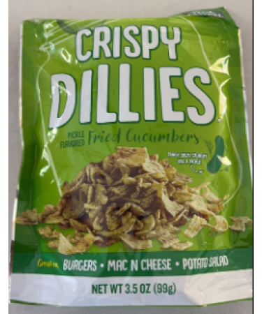 Fresh Gourmet Crispy Dillies Pickle Flavored - 3.5 Oz  - Pack of 1