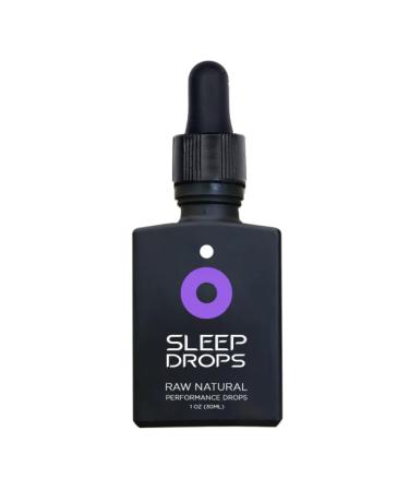Sleep Drops Raw Natural Performance Drops For Optimize Your Sleep And Maximize Your Waking Performance - 1 Oz.