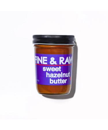 Fine & Raw Organic Hazelnut Butter Spread 8 Ounce – Clean Ingredients, Vegan, and Organic Hazelnut Spread (Sweet Hazelnut)