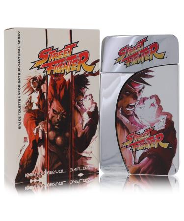 Street Fighter by Capcom Eau De Toilette Spray 3.4 oz for Men