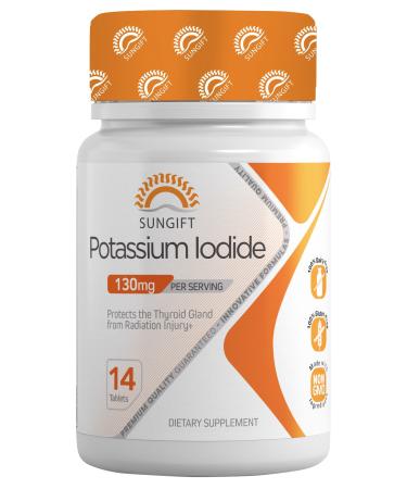 Sungift Nutrition Potassium Iodide 130mg - 14 Tablets