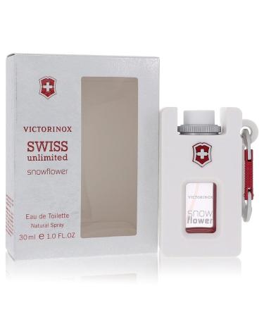 Swiss Unlimited Snowflower by Victorinox Eau De Toilette Spray 1 oz for Women