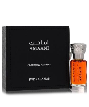 Swiss Arabian Amaani by Swiss Arabian Perfume Oil (Unisex) .40 oz for Men