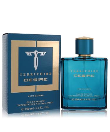 Territoire Desire by YZY Perfume Eau De Parfum Spray 3.4 oz for Men