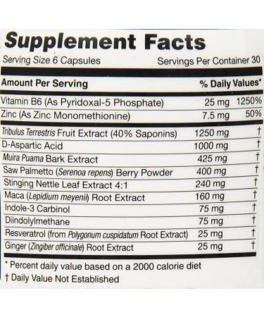 Buy Species Nutrition Testolyze â€“ 180 Capsules for Testosterone Support - Buy Online on GoSupps.com