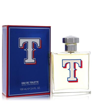 Texas Rangers by Texas Rangers Eau De Toilette Spray 3.4 oz for Men