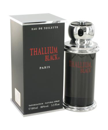 Thallium Black by Yves De Sistelle Eau DeToilette Spray 3.3 oz for Men