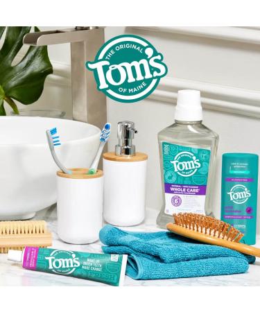 Tom's of Maine Natural Antiplaque & Whitening Toothpaste Fluoride-Free Fennel 4.5 Oz. - Buy Online on GoSupps.com
