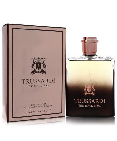 The Black Rose by Trussardi Eau De Parfum Spray (Unisex) 3.3 oz for Women