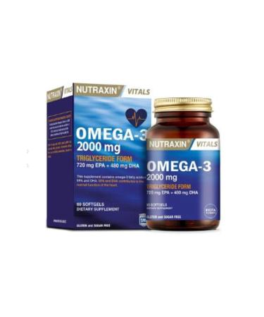 Nutraxin OMEGA3 2000 MG60 S.GEL