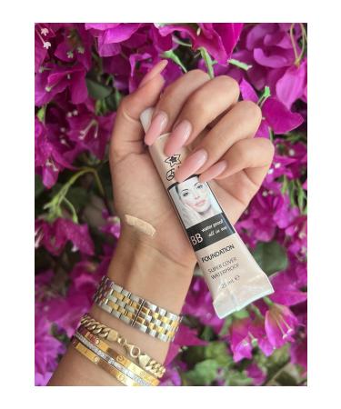 Elera 01 no Light Tone Concealer Super Bb Matte Foundation 25 ml - Buy Online on GoSupps.com