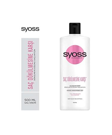 Syoss Anti-Hair Loss Hair Care Cream 500 ml X 3PCS - Buy Online on GoSupps.com