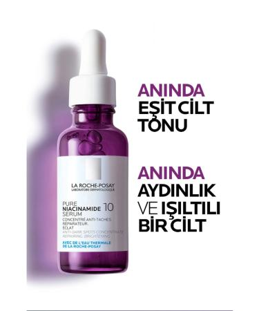 La Roche Posay Pure Niacinamide 10 Anti-Dark Spot Serum 30 ml 3337875791885 - Buy Online on GoSupps.com