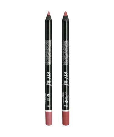 Golden Rose Emily Lip Pencil Set of 2 No: 217-226