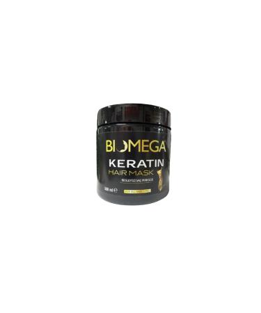 BIOMEGA Keratin Hair Mask Nourishing Hair Mask 500 Ml - Buy Online on GoSupps.com