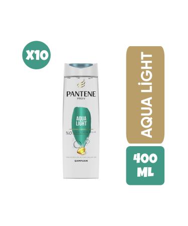 Pantene Pro-v Aqualight Shampoo For Oily Hair 400 ML X10 Pieces