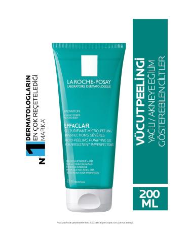 La Roche Posay Cleansing Purifying Gel Against Skin Imperfections and Clogged Pores 200 ml - Buy Online on GoSupps.com