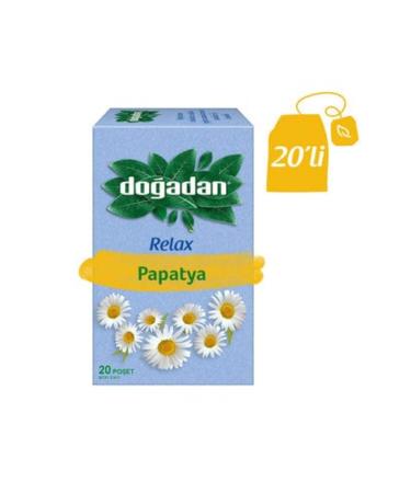 Do adan Chamomile Tea Cup Bags 20 Pcs (12 PCS)