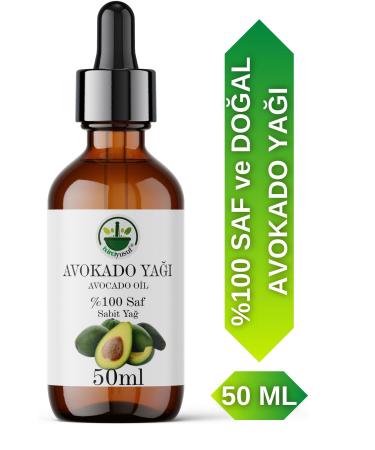ixirciyusuf Cold Pressed Avocado Oil 0 Pure And Natural (50ML)