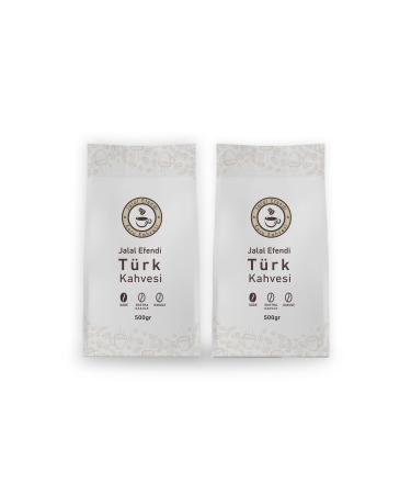Jalal Efendi Plain Turkish Coffee 500 gr - 2 Pieces