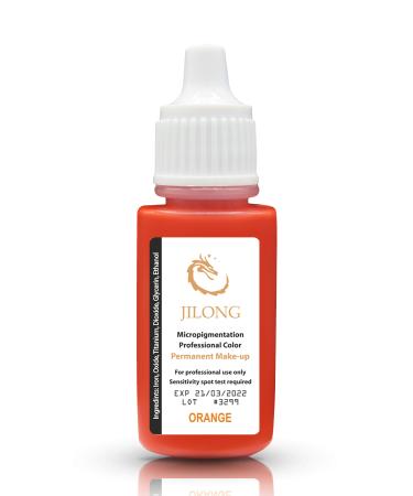Jilong Permanent Makeup Pigment Orange 25 ML