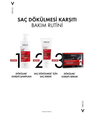 Vichy Anti Hair Loss Strengthening and Shine Shampoo 400 ml... Dercos Energy - Buy Online on GoSupps.com