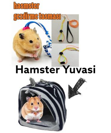 ozzipetshop Hamster Harness and Hamster Nest Set - Buy Online on GoSupps.com