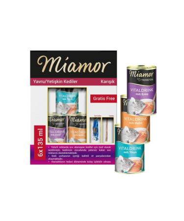 Miamor Tuna Duck Chicken Mixed Cat Soup 6x135 ml