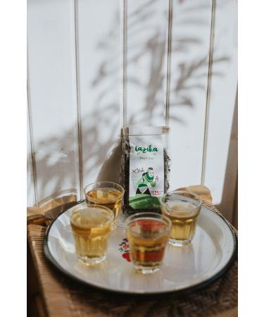 LAZIKA Handmade Green Tea 50 G Antioxidant No Additives Only Top Leaves - Buy Online on GoSupps.com