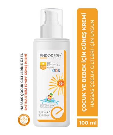 Endoderm Sun Protection KIDS Cream Mineral Filter High Protection Moisturizing Children's Sun Cream Spray 100ml