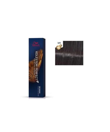 Wella Koleston Perfect Me+Super Deep Browns 3/0 Dark Brown Permanent Hair Dye DKProduct251