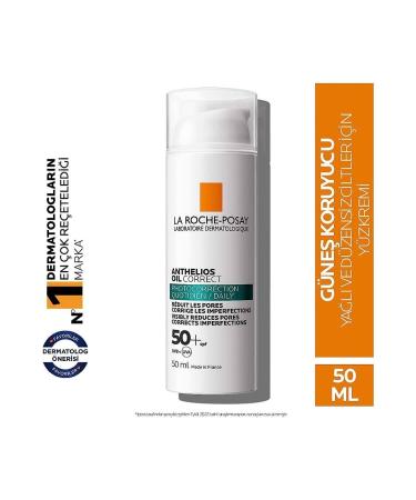 La Roche Posay Anthelios Oil Correct Face Sun Cream for Oily and Uneven Skin 50 ml
