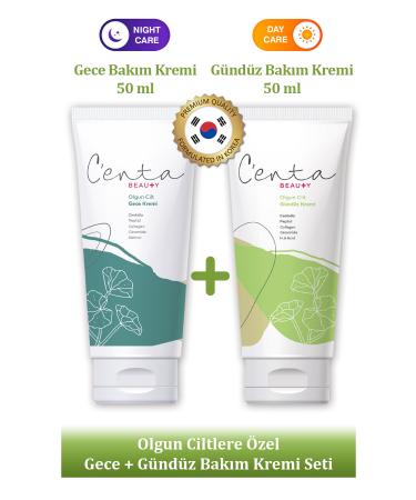 C'enta Beauty Anti-Aging Cream Introduction Package (Cica Cream Set)