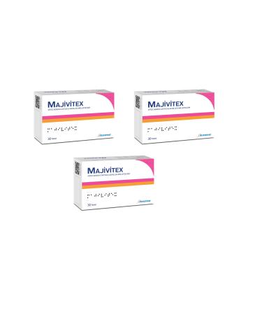 Avicenna Majivitex - Food Supplement Containing Yarrow and Vitamin D3 3 Pieces - Buy Online on GoSupps.com