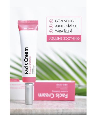 Facis Pore + Acne And Pimples + Scars + Anti-Wrinkle Azulene Soothing Cream - Buy Online on GoSupps.com