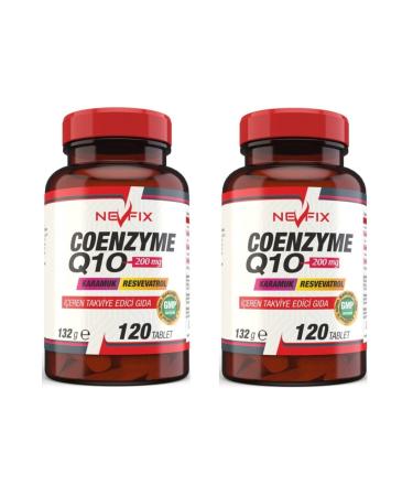 Nevfix Koenzyme Coenzyme Q10 200 Mg 120 Tablets